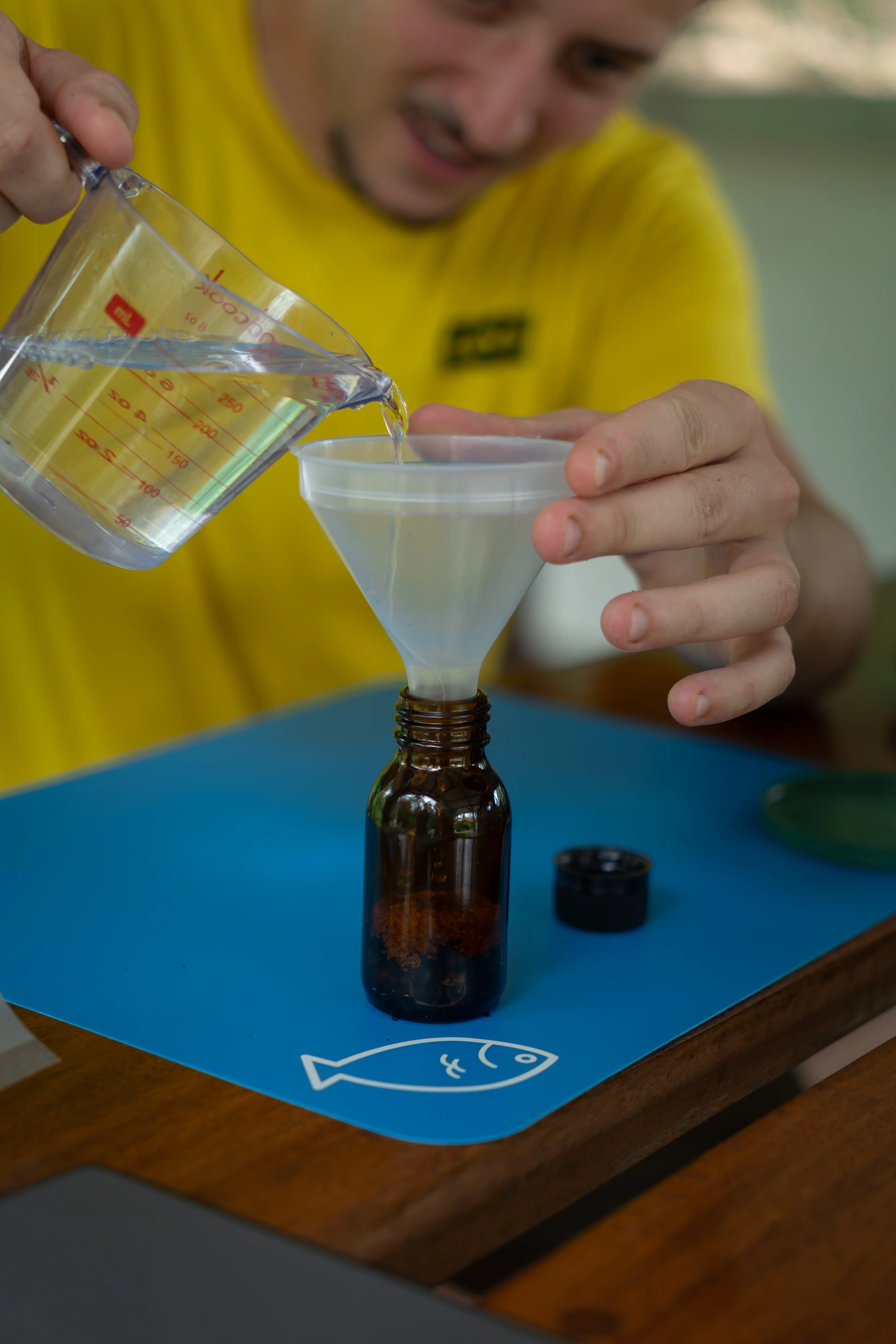 Preparación de extracto de vainilla